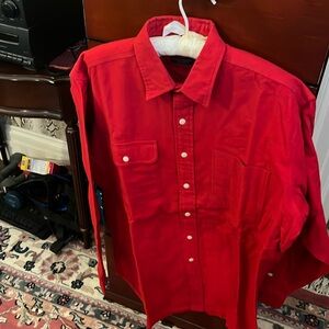 Men’s Red Polo Workshirt